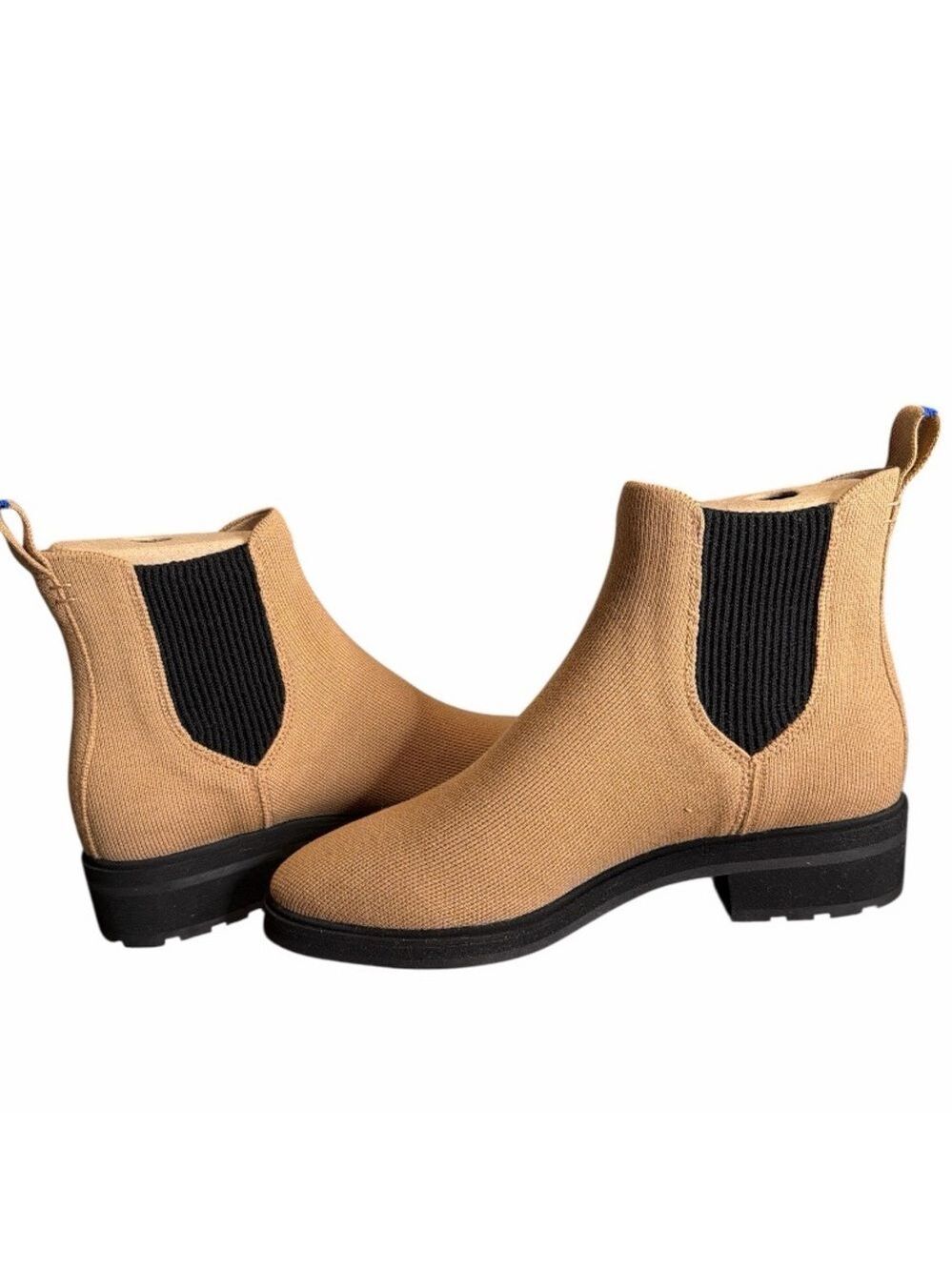 Rothy's The Lug Boot Chelsea Tan - Picture 1 of 8